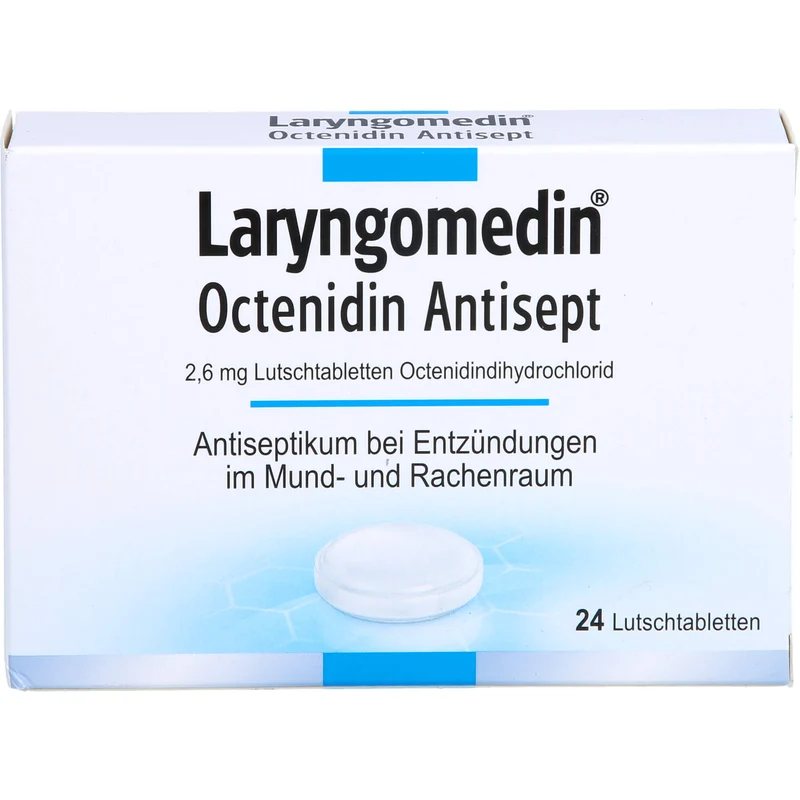 Laryngomedin Octenidin Antisept 2,6 mg Lutschtabletten, 24 St. Tabletten
