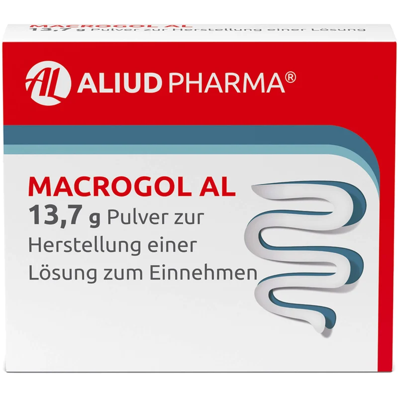 Macrogol AL Pulver bei chronischer Verstopfung mit Zitronenaroma, 20 St. Pulver