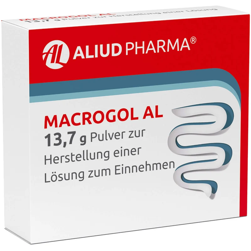 Macrogol AL Pulver bei chronischer Verstopfung mit Zitronenaroma, 20 St. Pulver