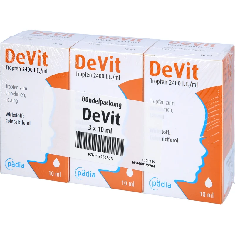 DeVit Tropfen 2400 I.E./ml, 30 ml Lösung
