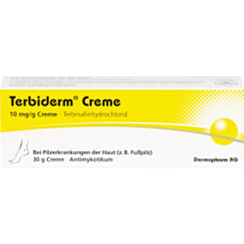 Terbiderm Creme, 10 mg/g Creme, 30 g Creme