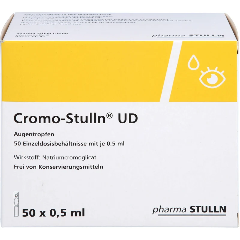 Cromo-Stulln UD Augentropfen, 50 St. Einzeldosisbehältnisse