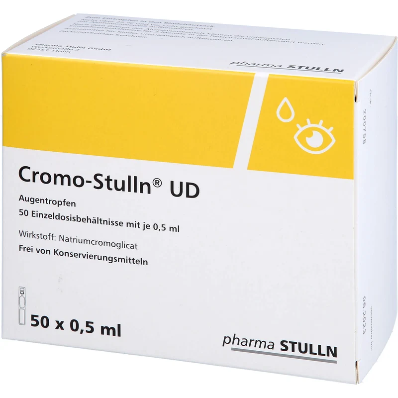 Cromo-Stulln UD Augentropfen, 50 St. Einzeldosisbehältnisse
