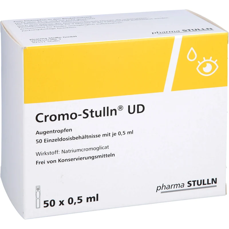 Cromo-Stulln UD Augentropfen, 50 St. Einzeldosisbehältnisse