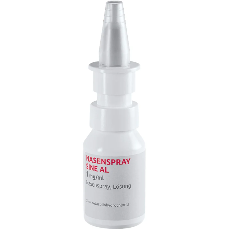 Nasenspray sine AL 1 mg/ml Nasenspray bei Schnupfen, Nasennebenhöhlen-Entzündung und allergischem Schnupfen, 10 ml Lösung