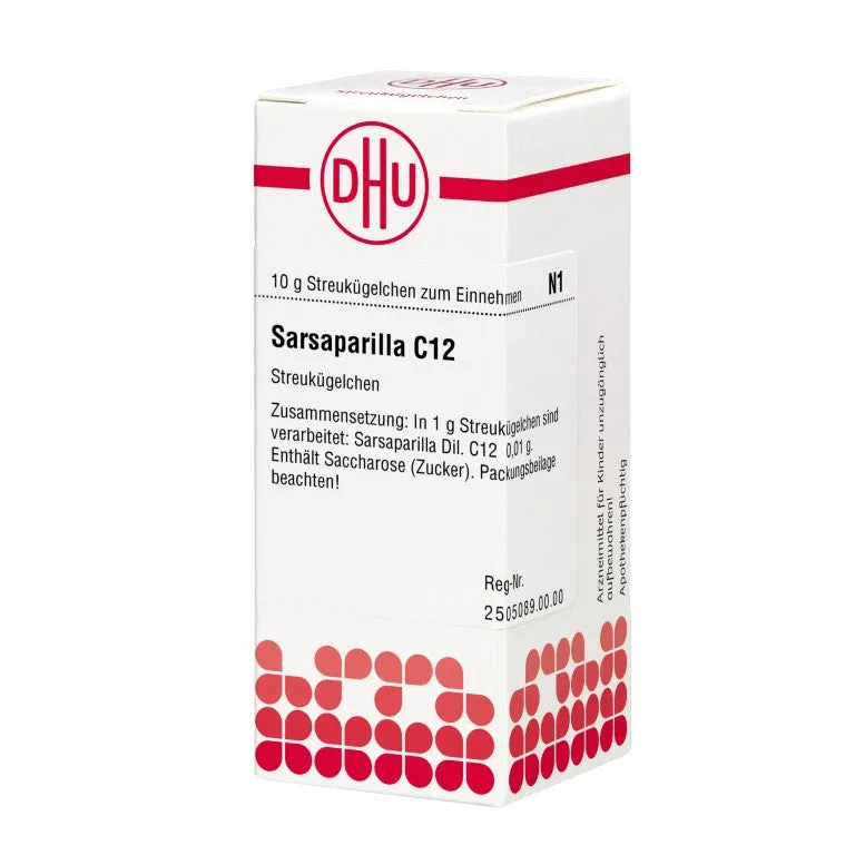 Sarsaparilla C12 DHU Globuli, 10 g Globuli