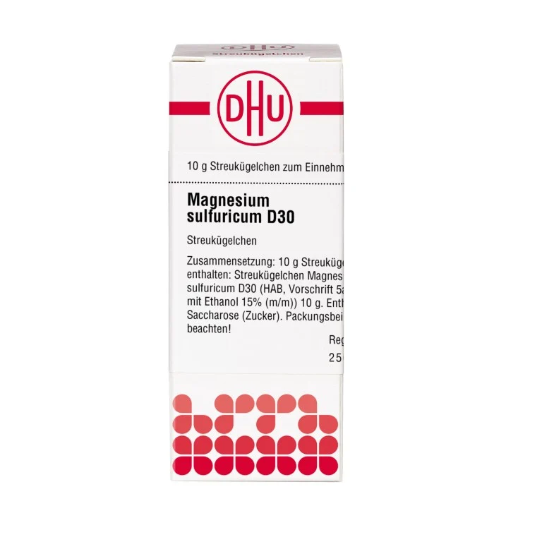 Magnesium sulfuricum D30 DHU Globuli, 10 g Globuli