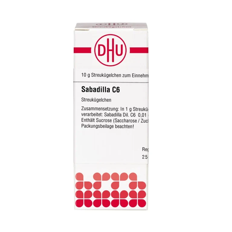 Sabadilla C6 DHU Globuli, 10 g Globuli
