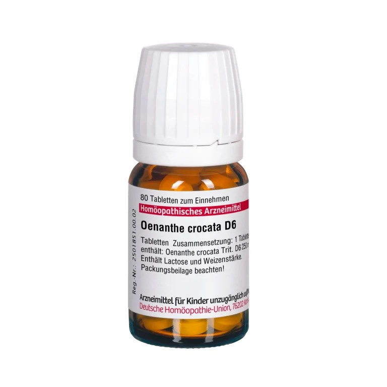 Oenanthe crocata D6 DHU Tabletten, 80 St. Tabletten