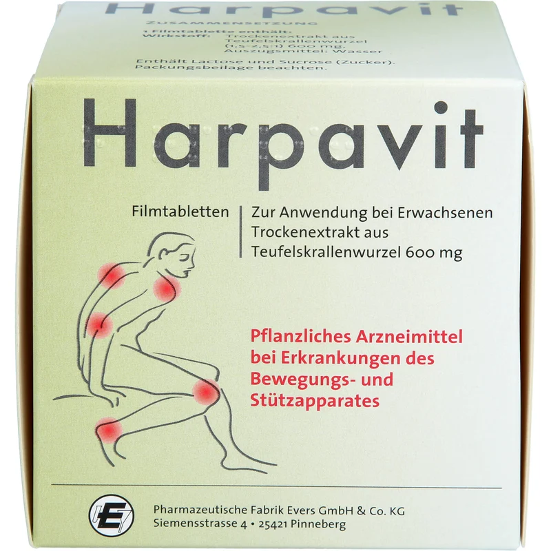 Harpavit Filmtabletten bei Erkrankungen des Bewegungs- und Stützapparates, 100 St. Tabletten