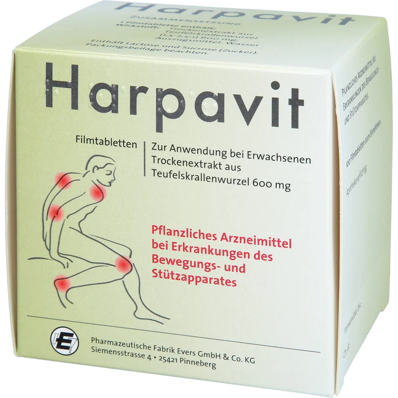 Harpavit Filmtabletten bei Erkrankungen des Bewegungs- und Stützapparates, 100 St. Tabletten