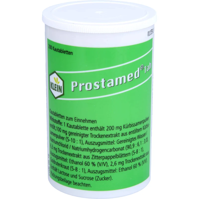 Prostamed Tab Kautabletten zur Linderung von Beschwerden des unteren Harntraktes, 200 St. Tabletten