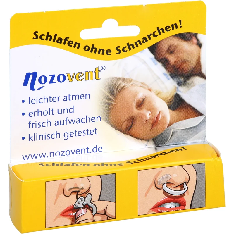 Nozovent Nasenklammer, 2 St. Klammer