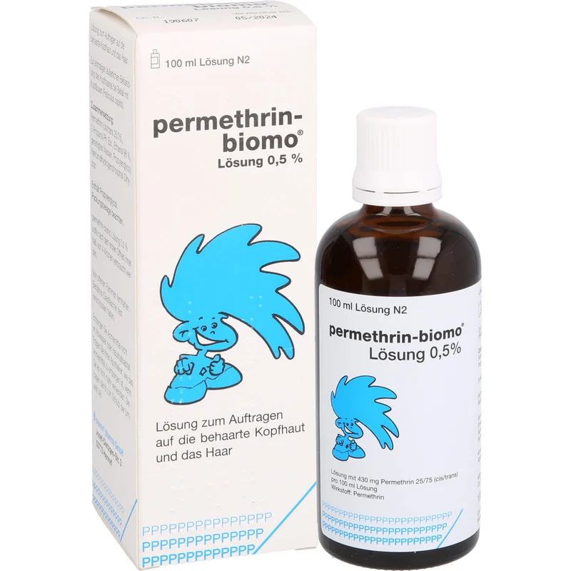 permethrin-biomo Lösung 0,5%, 100 ml Lösung