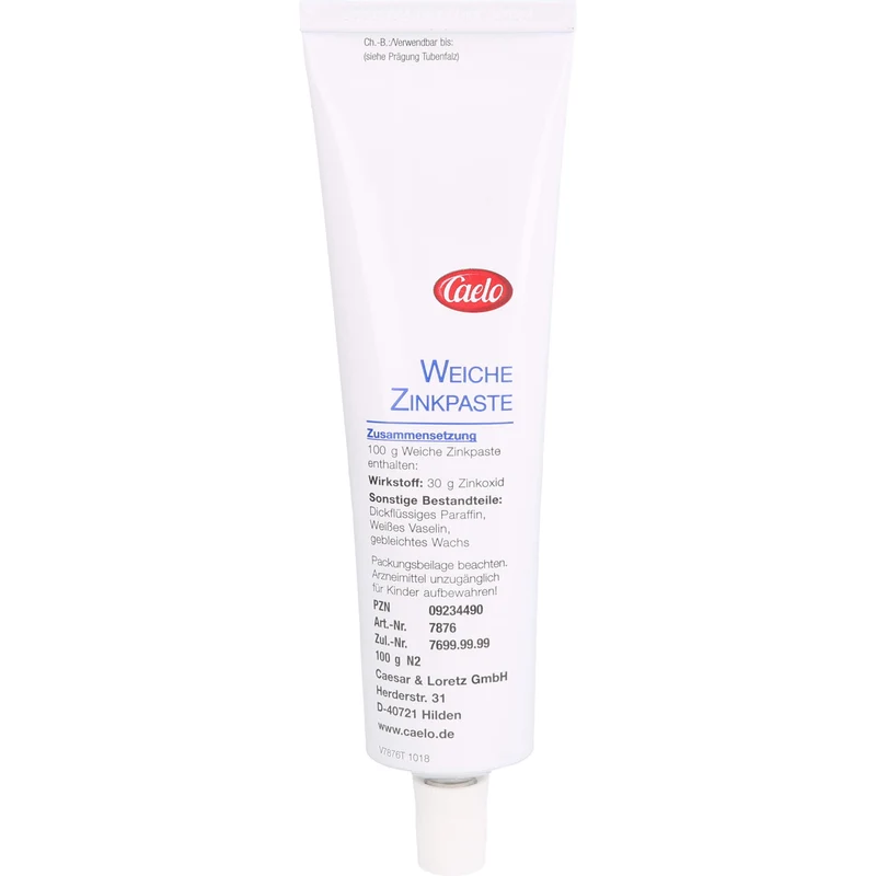 Zinkpaste weich Caelo HV-Packung, 100 g Creme