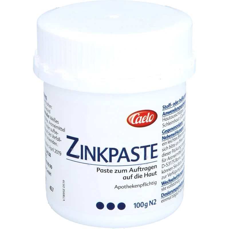 Zinkpaste Caelo HV-Packung, 100 g Creme