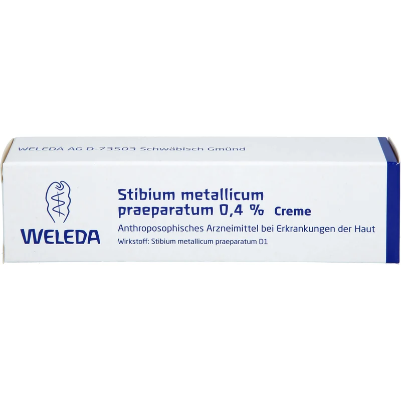 Stibium met. praep. 0.4% WELEDA Creme, 25 g Creme