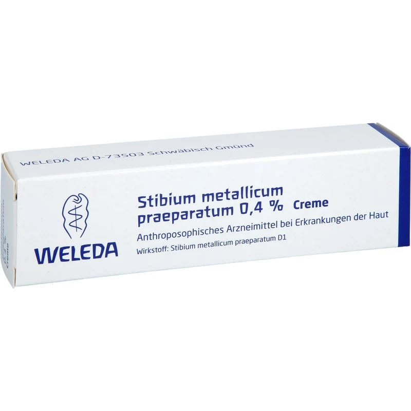 Stibium met. praep. 0.4% WELEDA Creme, 25 g Creme