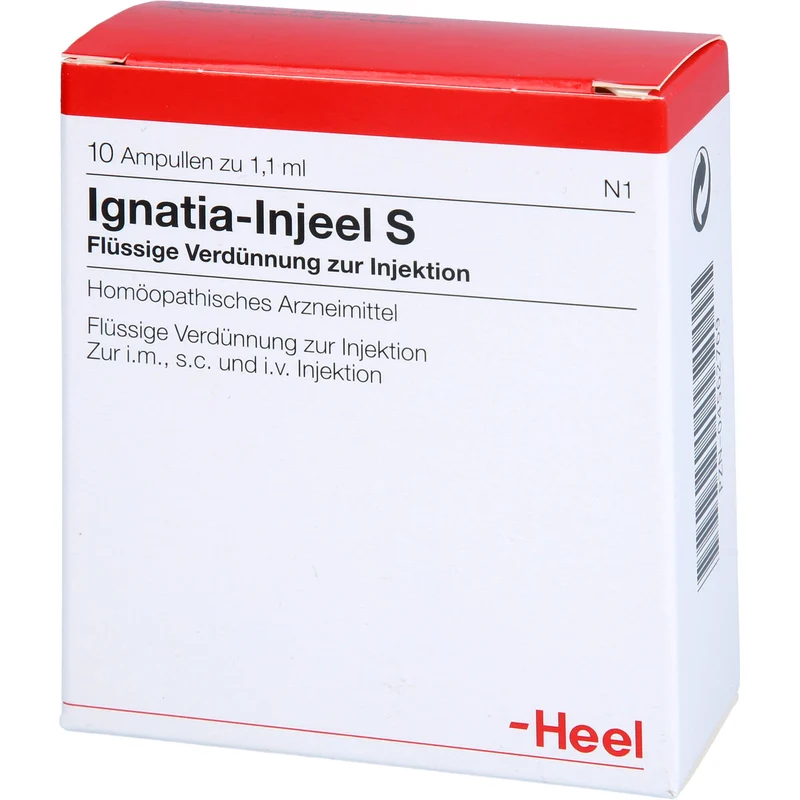Heel Ignatia-Injeel S flüssige Verdünnung, 10 St. Ampullen