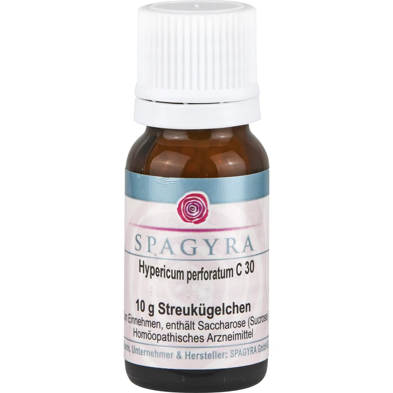 Hypericum perforatum C30 Spagyra Globuli, 10 g Globuli