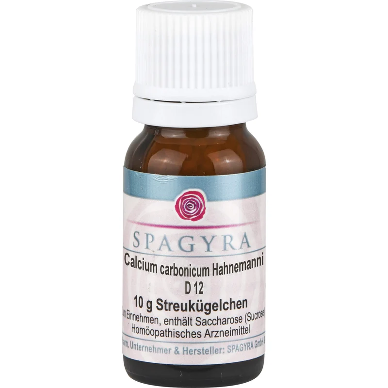 SPAGYRA Calcium carbonicum Hahnemanni D 12 Globuli, 10 g Globuli