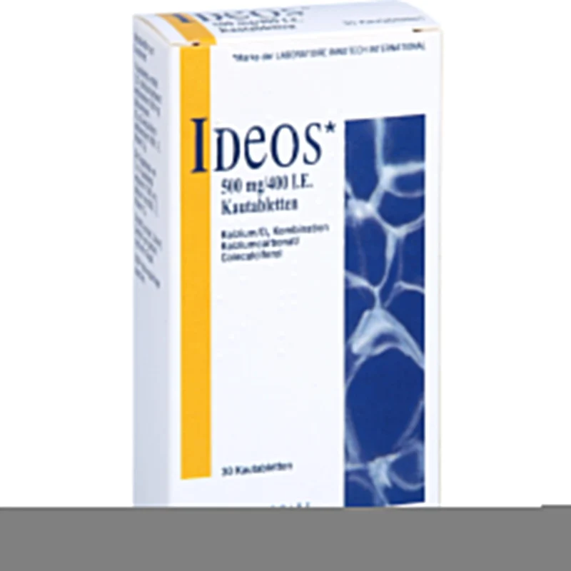 Ideos 500 mg / 400 I.E. Emra Kautabletten, 30 St. Tabletten