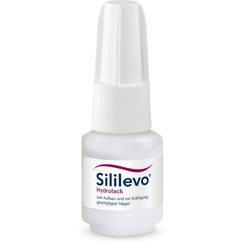Sililevo Hydrolack zum Aufbau geschädigter Fuß- und Fingernägel Nagellack, 6.6 ml Lösung