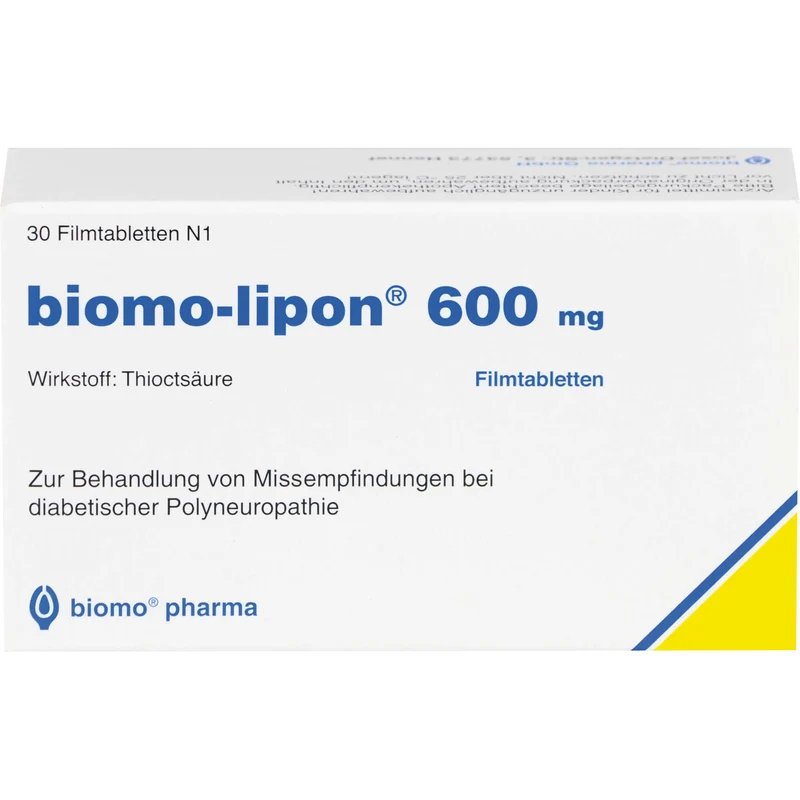 biomo-lipon 600 mg Filmtabletten, 30 St. Tabletten