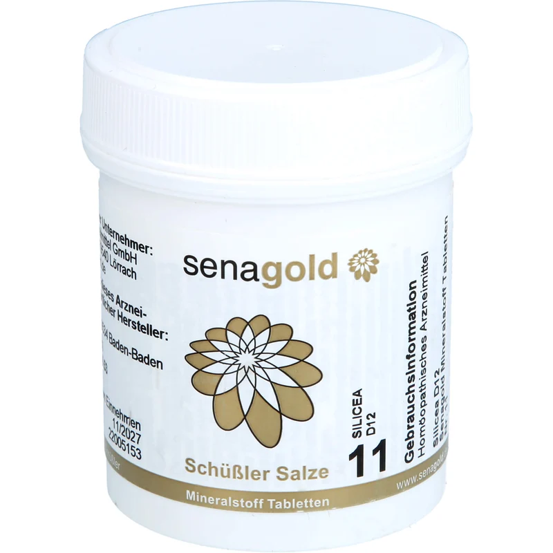 Senagold Schüßler Salze Nr. 11 Silicea D12 Tabletten, 400 St. Tabletten