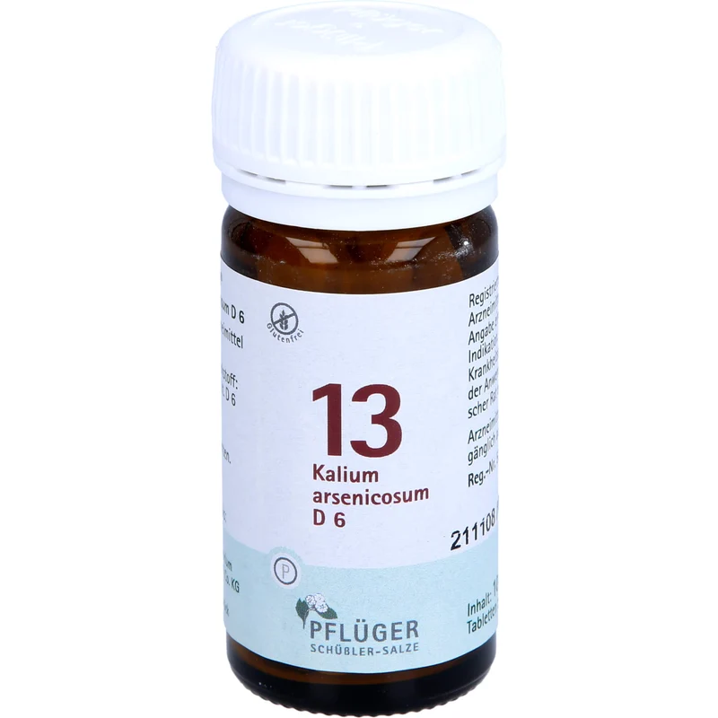 Pflüger Biochemie Nr.13 Kalium arsenicosum D6 Tabletten, 100 St. Tabletten