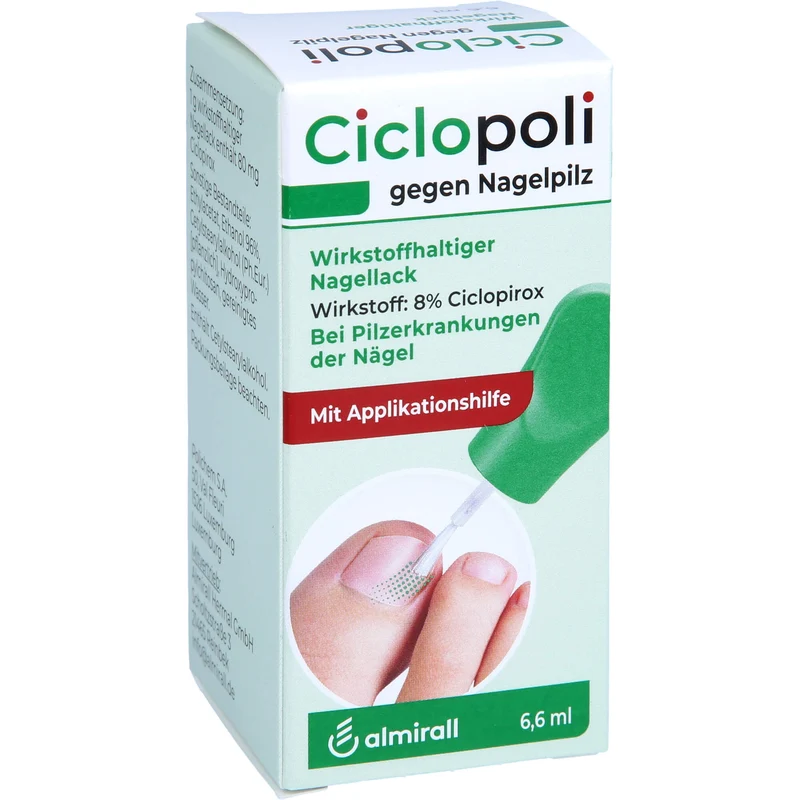 Ciclopoli Nagellack gegen Nagelpilz, 6.6 ml Lösung