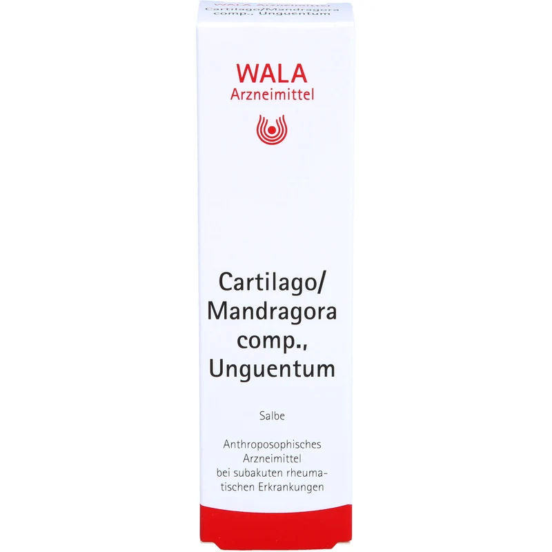 WALA Cartilago/Mandragora comp. Salbe bei subakuten rheumatischen Erkrankungen, 30 g Salbe