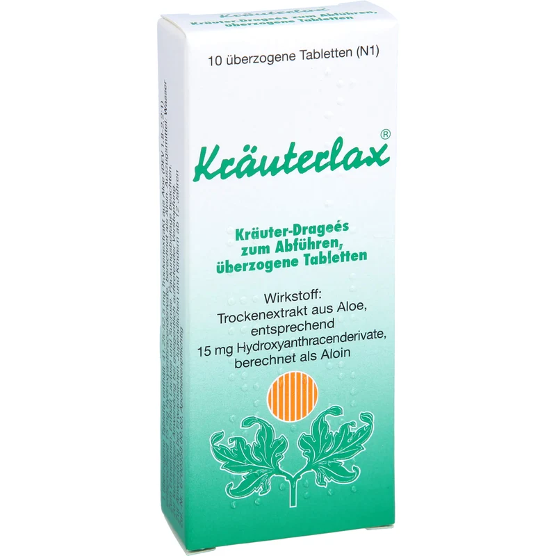Kräuterlax Kräuter-Dragées zum Abführen, 10 St. Tabletten