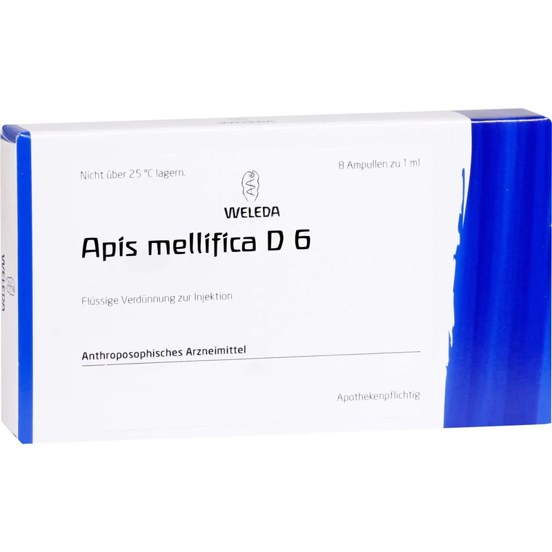 Apis Mellifica D6 WELEDA Amp., 8 St. Ampullen