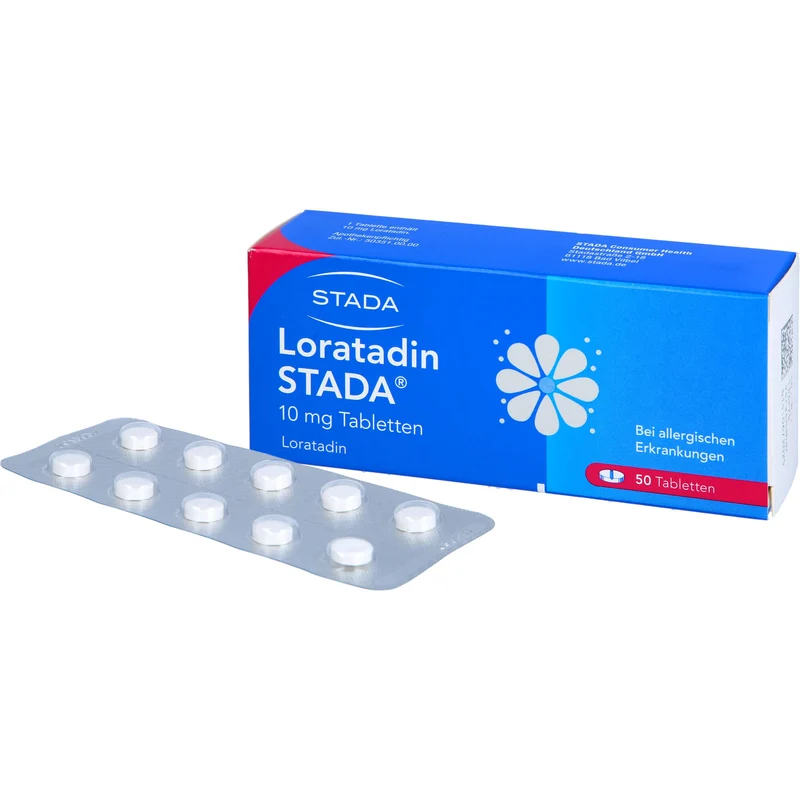 Loratadin STADA 10 mg Tabletten bei allergischen Erkrankungen, 50 St. Tabletten