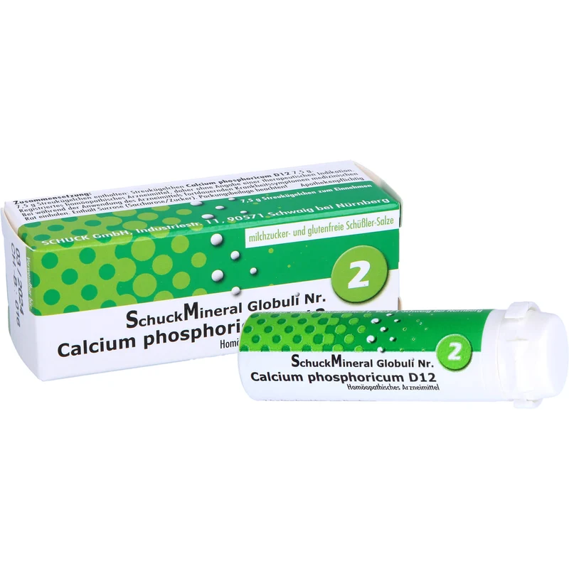 Schuckmineral Globuli 2 Calcium phosphoricum D12, 7.5 g GLO