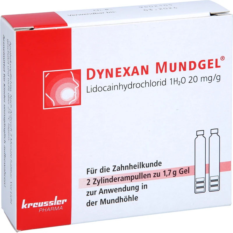 DYNEXAN Mundgel 2%, 3.4 g Gel
