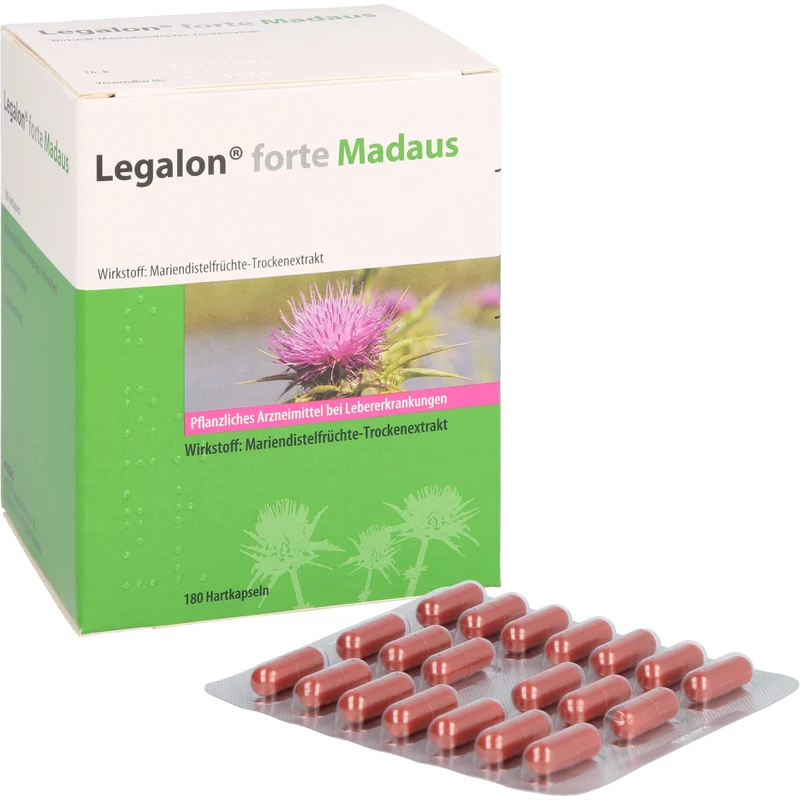Legalon forte Madaus, Hartkapseln, 180 St. Kapseln