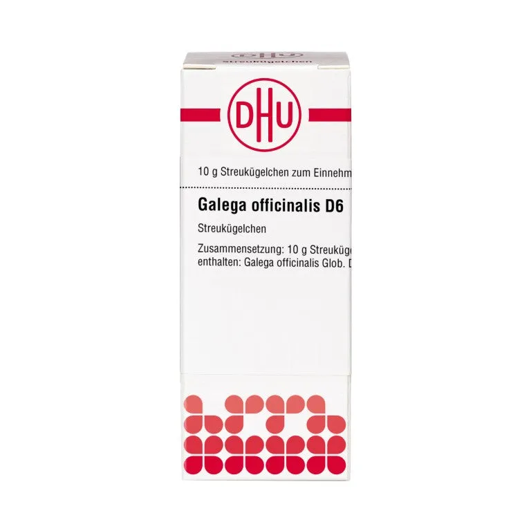 Galega officinalis D6 DHU Globuli, 10 g Globuli