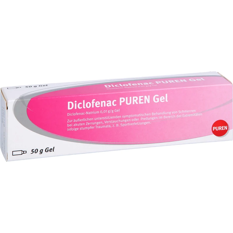 PUREN Diclofenac Gel bei Schmerzen, 50 g Gel