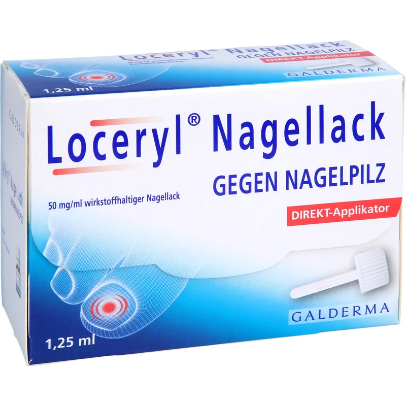 Loceryl Nagellack gegen Nagelpilz mit Direkt-Applikator, 1.2 ml Lösung