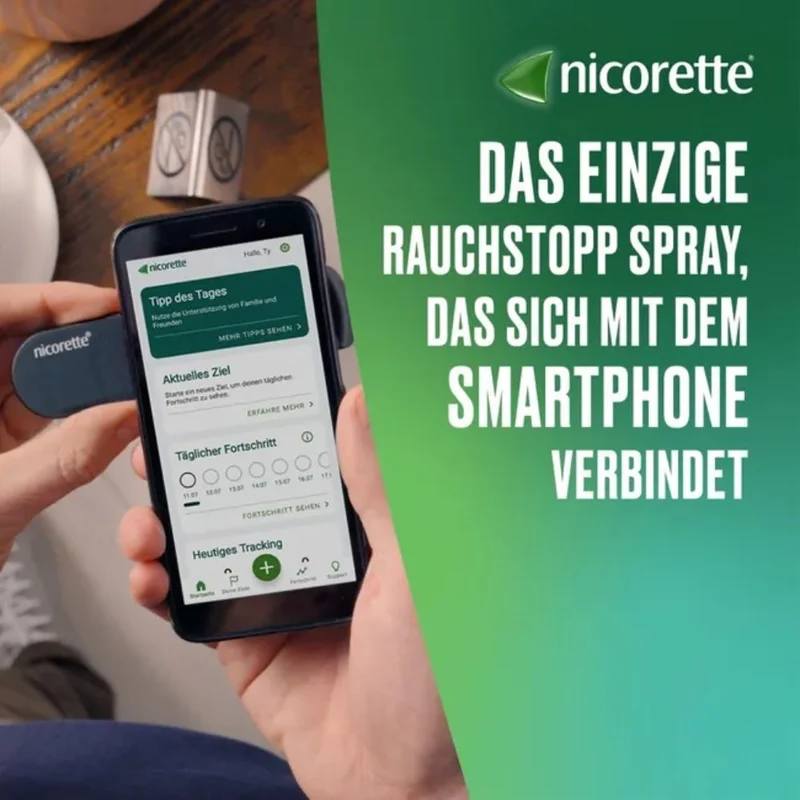 nicorette Mint Spray 1 mg/Sprühstoß, 2 St. Spray