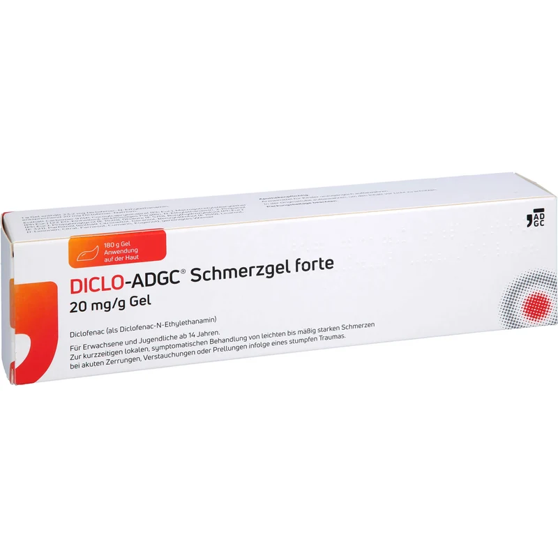 ADGC Diclo Schmerzgel forte 20 mg/g Gel, 180 g Gel
