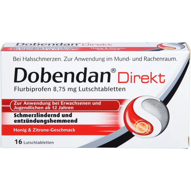 Dobendan Direkt Lutschtabletten schmerzlindernd und entzündungshemmend, 16 St. Tabletten