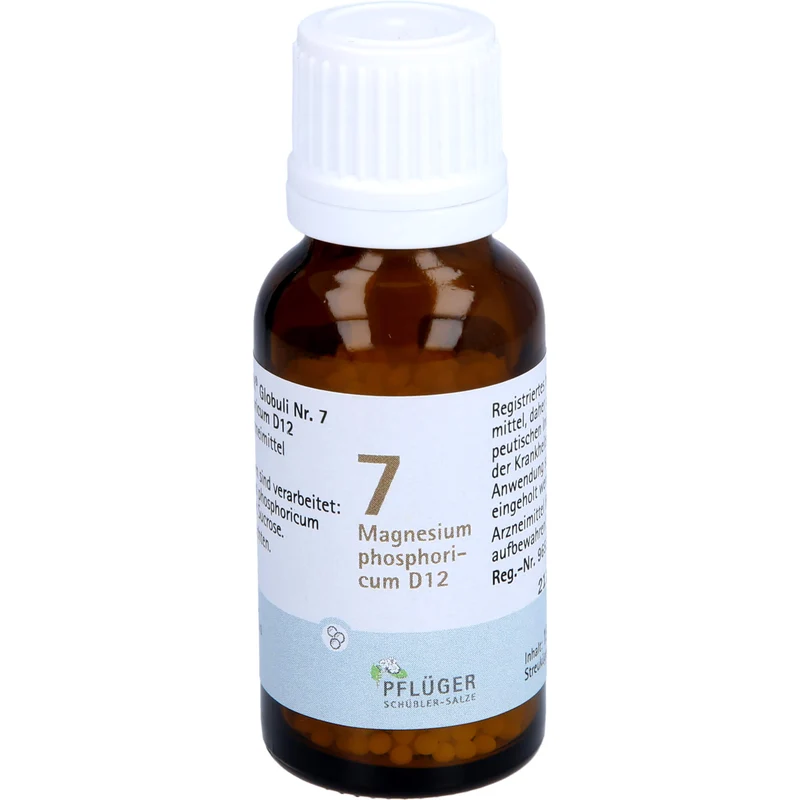 Pflüger Biochemie Nr.7 Magnesium phosphoricum D12 Globuli, 15 g Globuli