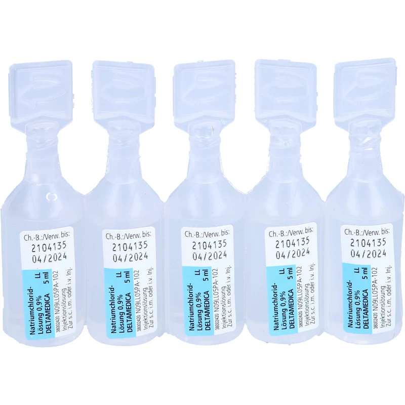 DELTAMEDICA Isotonische Natriumchlorid-Lösung 0,9 %, 100 ml Lösung