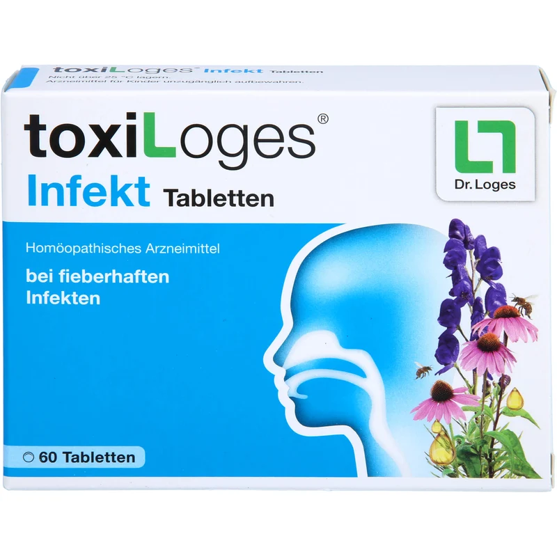 ToxiLoges Infekt Tabletten bei fieberhaften Infekten, 60 St. Tabletten