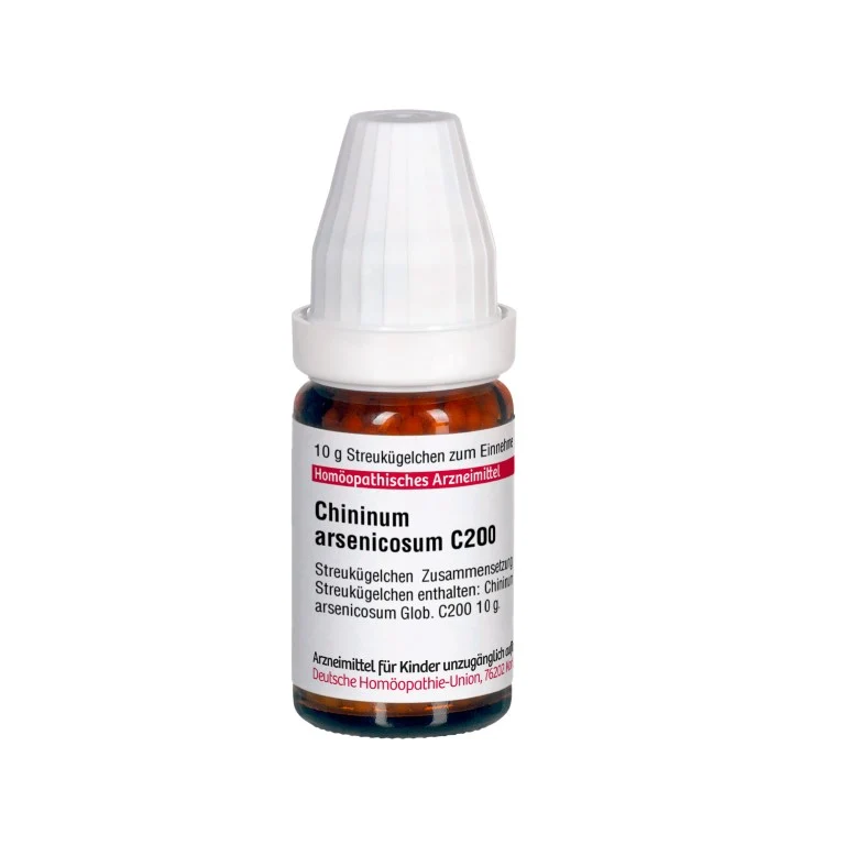 DHU Chininum arsenicosum C200 Globuli, 10 g Globuli