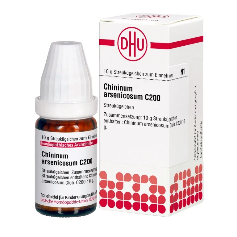 DHU Chininum arsenicosum C200 Globuli, 10 g Globuli