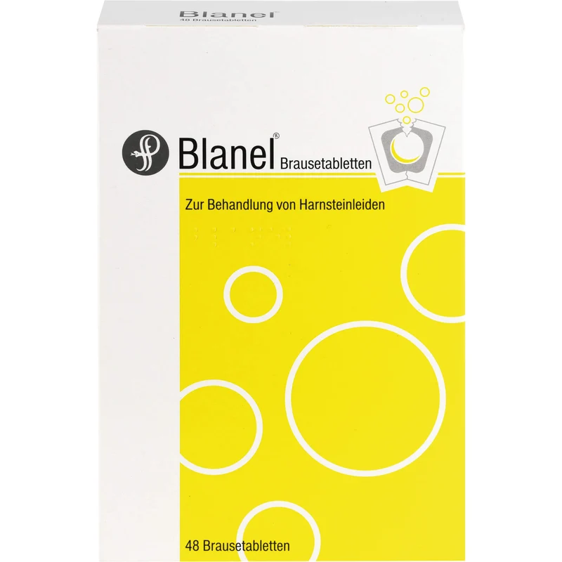 Blanel Brausetabletten bei Harnsteinleiden, 48 St. Tabletten